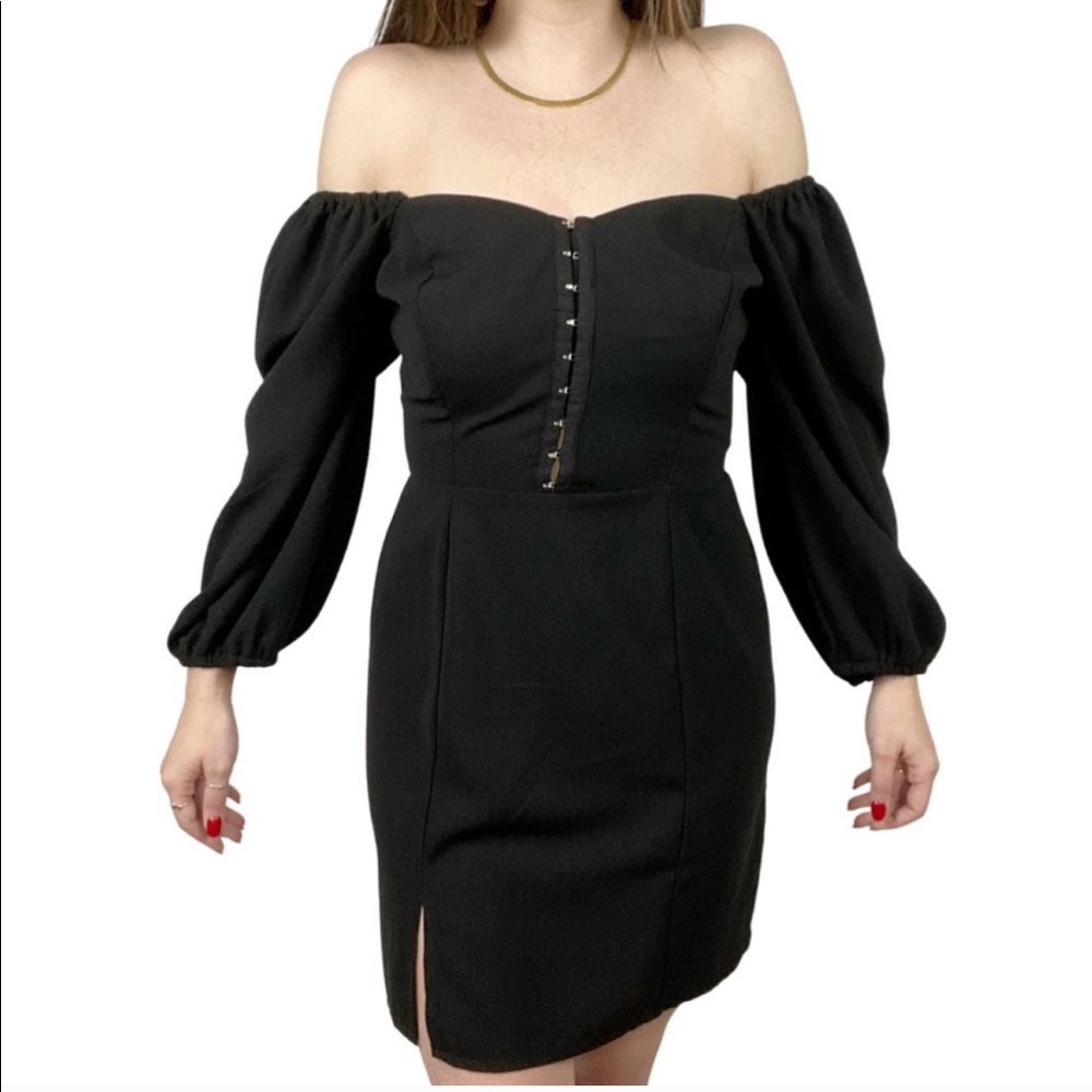 Collusion ASOS Black Dress size 8